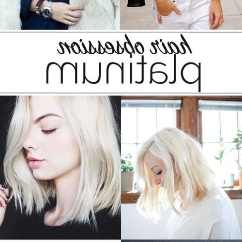 Platinum Blonde Long Locks Hairstyles (Photo 14 of 20)