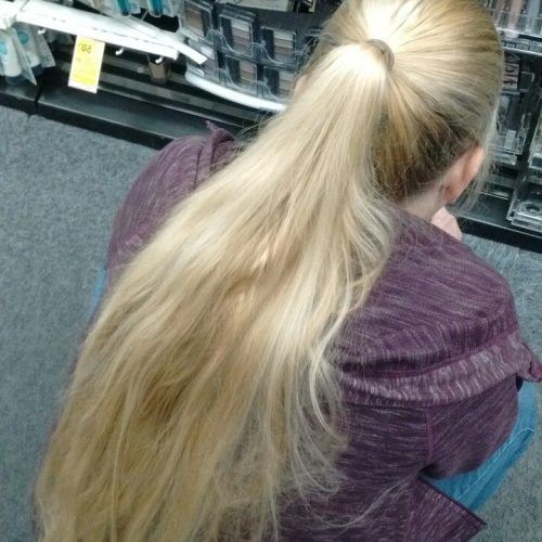 Waist-Length Ponytail Hairstyles With Bangs (Photo 10 of 20)