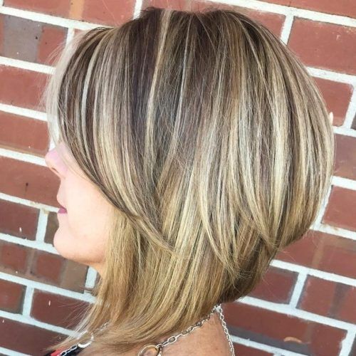 Bronde Bob With Highlighted Bangs (Photo 7 of 20)
