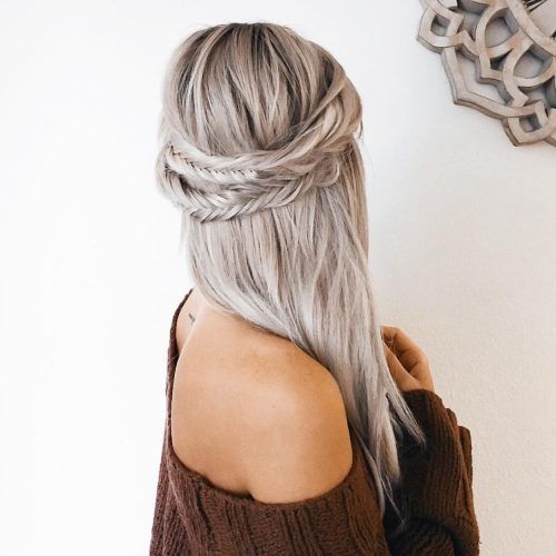 Braided Hairstyles For White Hair (Photo 13 of 15)