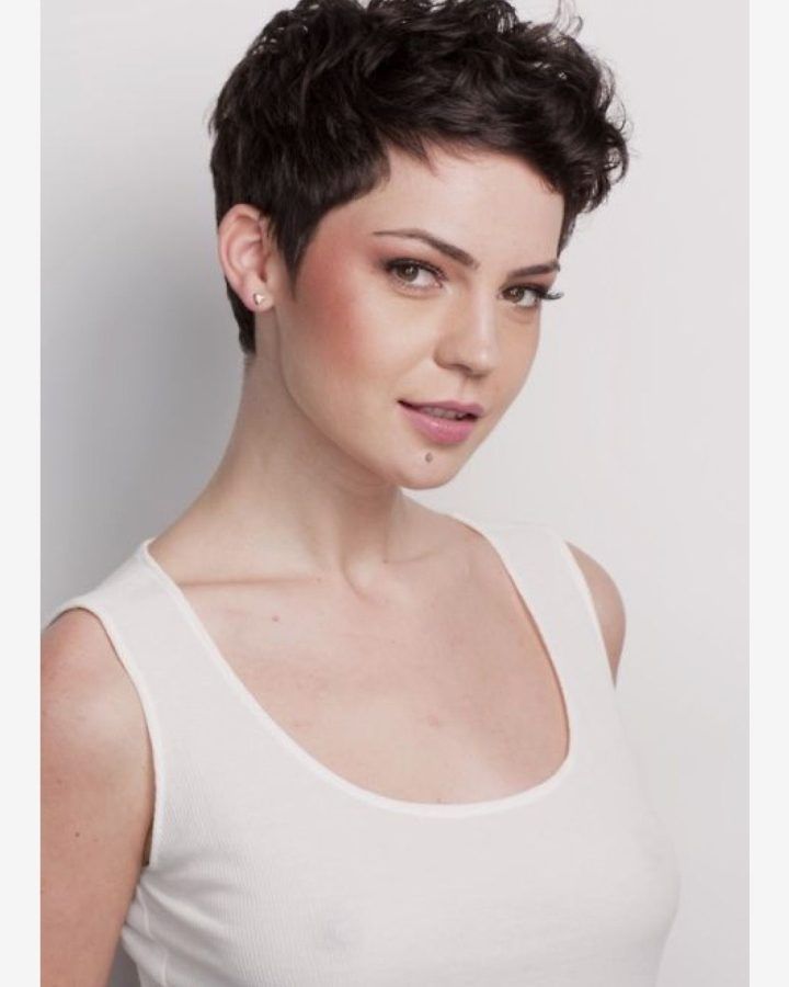 2024 Latest Pixie Haircuts with Short Thick Hair