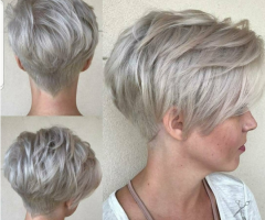 2024 Popular Stacked Pixie Haircuts with V-cut Nape