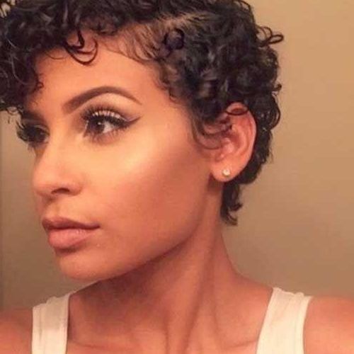 Pixie Haircuts For Curly Hair (Photo 17 of 20)