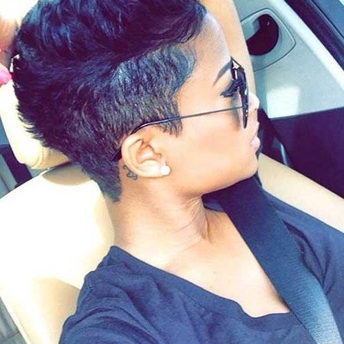 Black Women Short Pixie Haircuts (Photo 19 of 20)