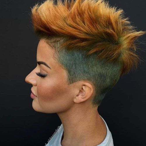 Side-Parted Pixie Hairstyles With An Undercut (Photo 7 of 20)