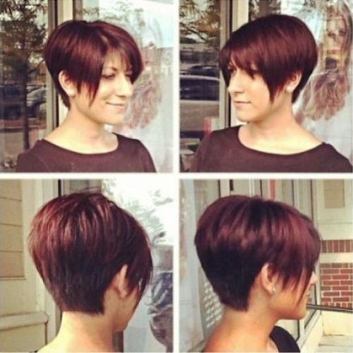 Short Stacked Pixie Haircuts (Photo 14 of 20)