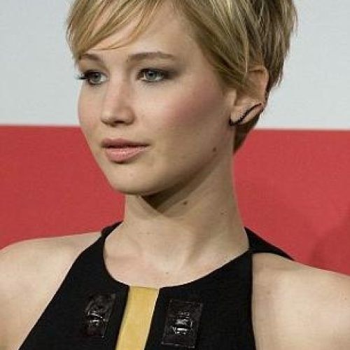Jennifer Lawrence Short Hairstyles (Photo 5 of 20)