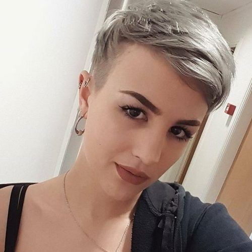 Gray Blonde Pixie Haircuts (Photo 10 of 15)