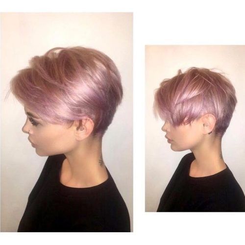 Rose Gold Pixie Haircuts (Photo 10 of 15)