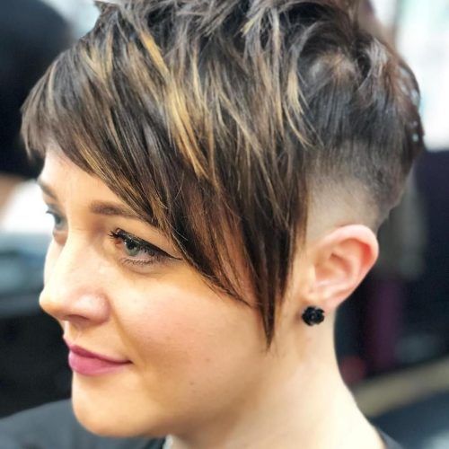 Edgy Undercut Pixie Hairstyles With Side Fringe (Photo 6 of 20)