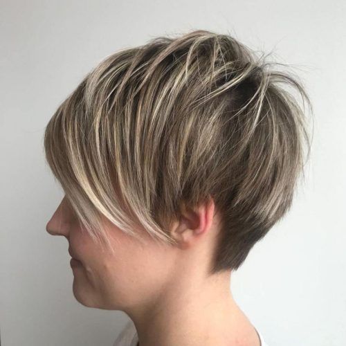 Textured Pixie Hairstyles With Highlights (Photo 4 of 20)