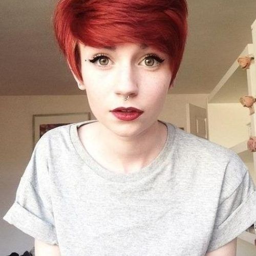 Red Pixie Haircuts (Photo 9 of 20)