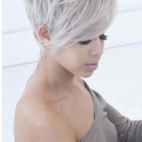 Short Pixie Haircuts With Long Bangs (Photo 3 of 20)