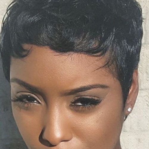 Short Pixie Haircuts With Relaxed Curls (Photo 8 of 20)