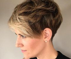 20 Inspirations Messy Tapered Pixie Hairstyles
