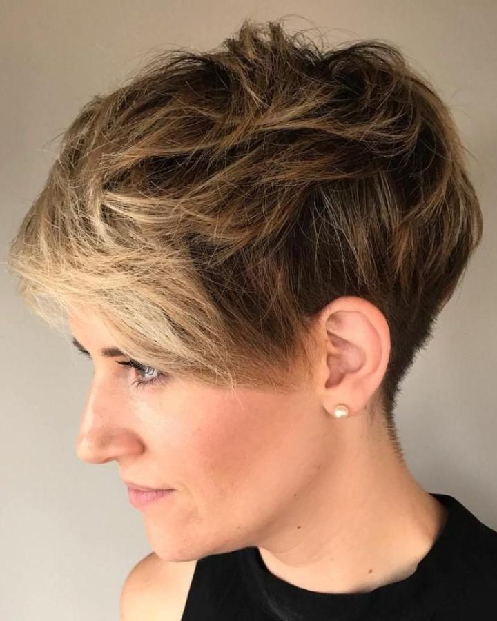 20 Inspirations Messy Tapered Pixie Hairstyles
