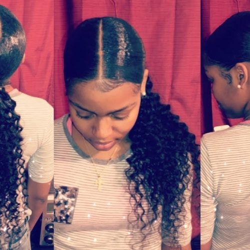 Low Ponytail Hairstyles With Waves (Photo 18 of 20)