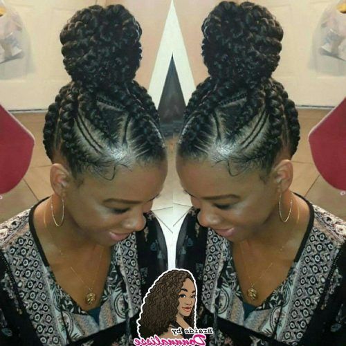 Ponytail And Lacy Braid Hairstyles (Photo 6 of 20)