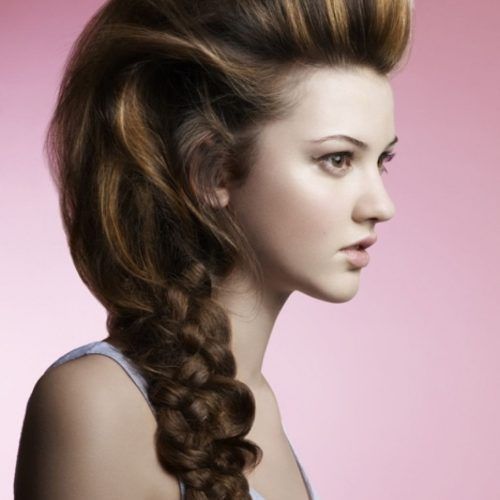 Ponytail Updo Hairstyles For Medium Hair (Photo 3 of 15)
