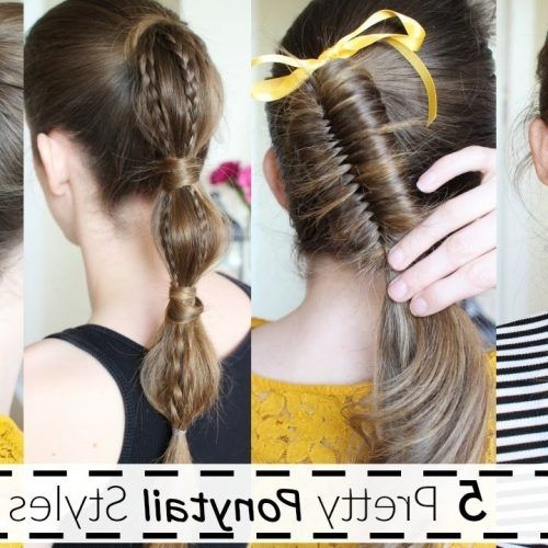 Cute And Carefree Ponytail Hairstyles (Photo 6 of 20)