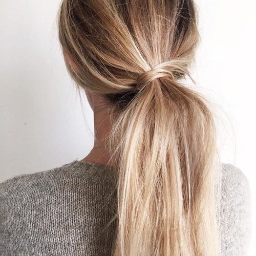 Full And Fluffy Blonde Ponytail Hairstyles (Photo 7 of 20)