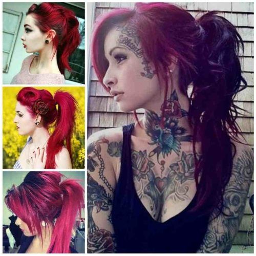 Punky Ponytail Hairstyles (Photo 13 of 20)
