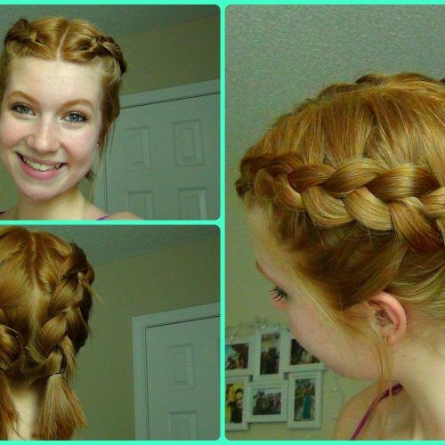 Chunky Two-French Braid Hairstyles (Photo 2 of 15)