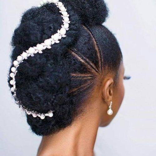Wedding Hairstyles For Kinky Hair (Photo 9 of 15)