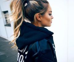 20 Best Collection of Bold and Blonde High Ponytail Hairstyles