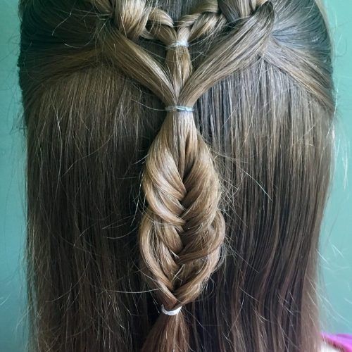 Braid Spikelet Prom Hairstyles (Photo 16 of 20)