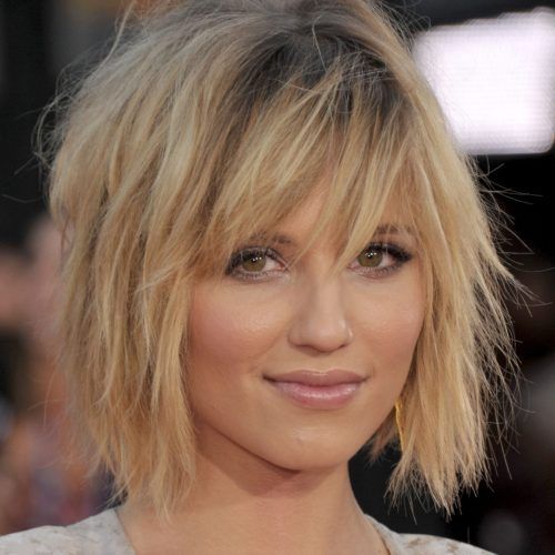 Choppy Shag Hairstyles With Short Feathered Bangs (Photo 16 of 20)