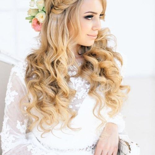 Curls To The Side Wedding Hairstyles (Photo 6 of 15)