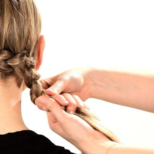 Diagonal Two French Braid Hairstyles (Photo 12 of 15)