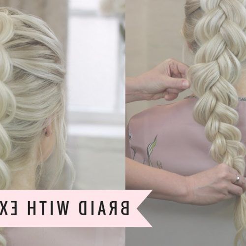 Double Rapunzel Side Rope Braid Hairstyles (Photo 7 of 20)