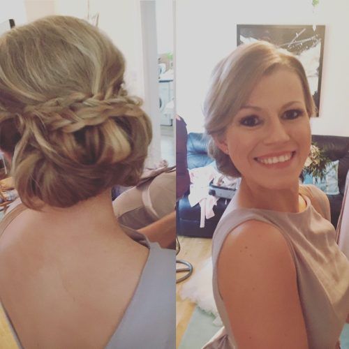 Elegant Messy Updos With Side Bangs (Photo 2 of 20)