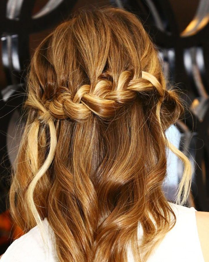 20 Photos Folded Braided Updo Hairstyles