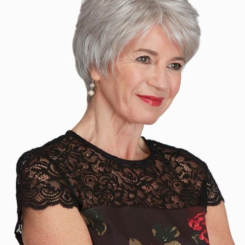 Gray Pixie Haircuts For Older Women (Photo 11 of 20)
