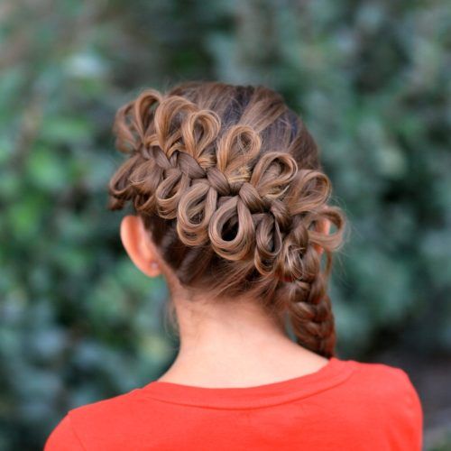 Bow Braid Ponytail Hairstyles (Photo 5 of 20)