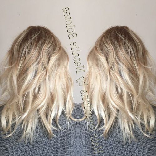 Icy Ombre Waves Blonde Hairstyles (Photo 10 of 20)