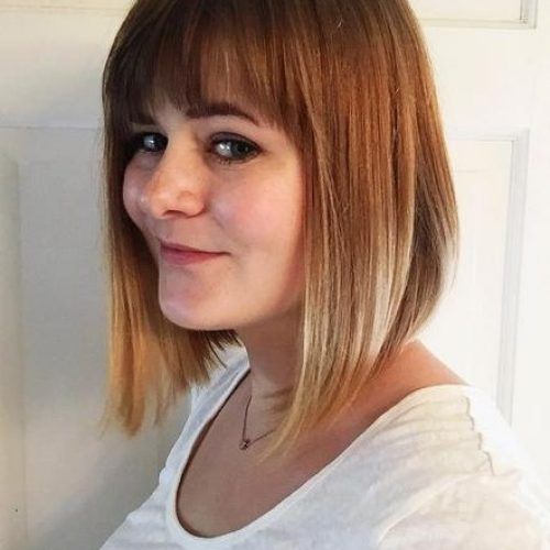 Inverted Bob Hairstyles With Blunt Bangs (Photo 1 of 15)