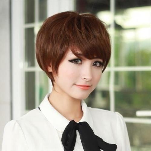 Asian Hairstyles With Short Bangs (Photo 19 of 20)