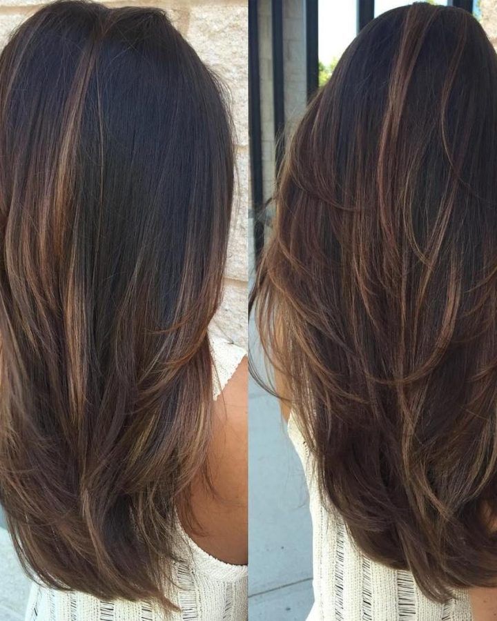 20 Ideas of Light Layers Hairstyles Enhanced by Color