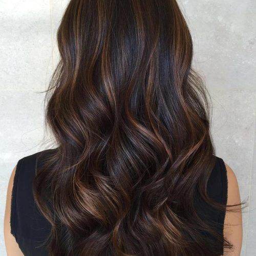 Long Waves Hairstyles With Subtle Highlights (Photo 5 of 20)