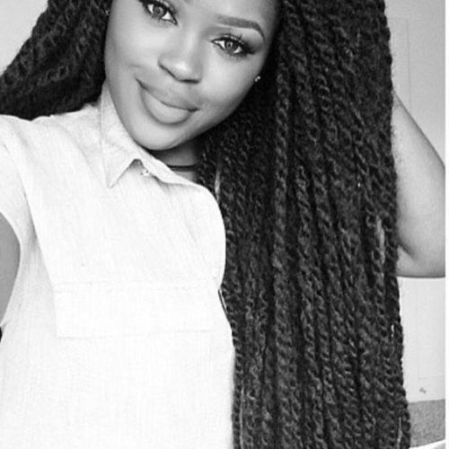 Marley Twists High Ponytail Hairstyles (Photo 9 of 20)