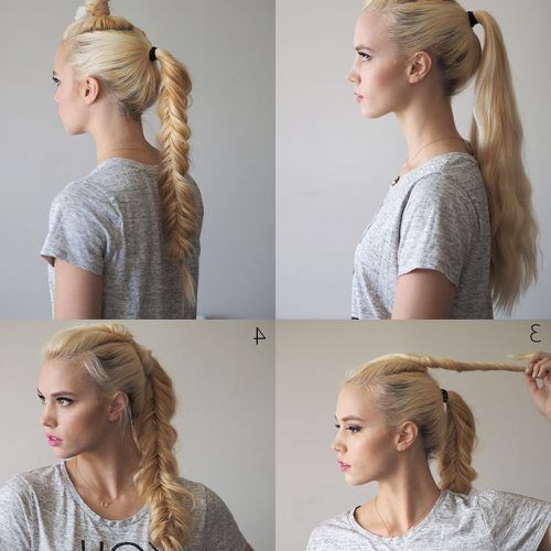 Messy Fishtail Faux Hawk Hairstyles (Photo 5 of 20)