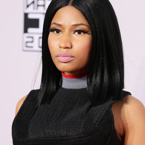 Minaj Pony Hairstyles With Arched Bangs (Photo 1 of 20)