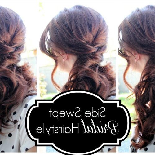 One Side Up Wedding Hairstyles (Photo 11 of 15)