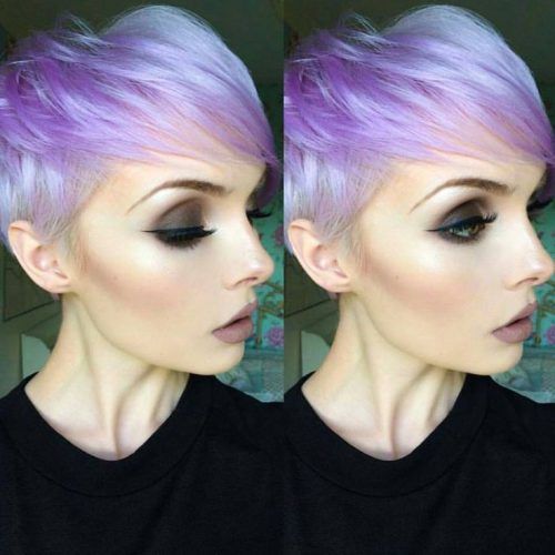 Pastel Pixie Hairstyles With Undercut (Photo 15 of 20)