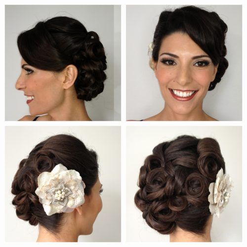 Pin Up Wedding Hairstyles (Photo 5 of 15)