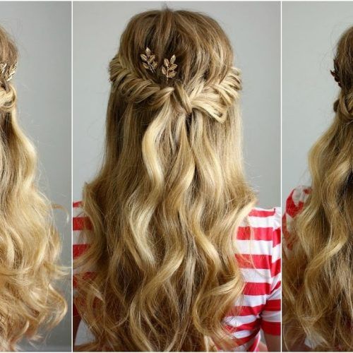 Pinned Up French Plaits Hairstyles (Photo 3 of 15)